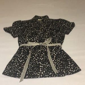 Loft wrap blouse